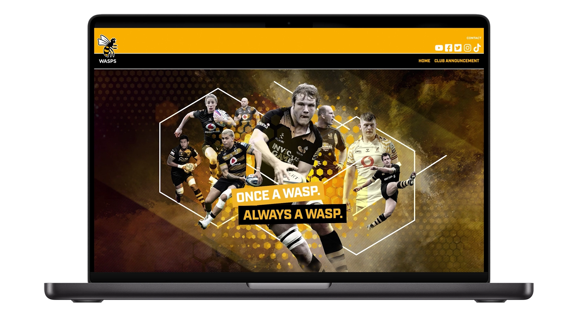 Wasps website